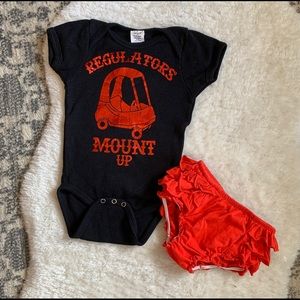 2 for $12 - Regulators! Onesie and bloomers